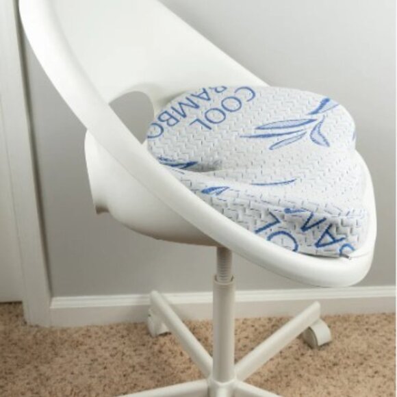 2 PACK - Bamboo Seat Cushion Pillow for Ultimate Comfort & Orthopedic Support - Picture 2 of 3